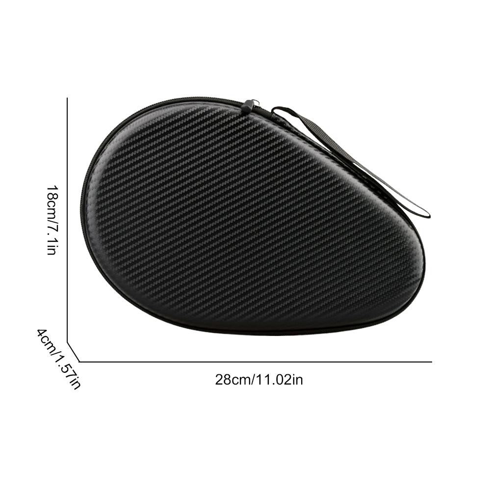 Table Tennis Paddle Storage Bag Waterproof Pingpong Paddle Storage Bag Ping Pong Racket Paddle Cover Bag for Sports Accessories