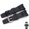 30mm*16mm Silicone Waterproof And Sweat Proof Watch Strap For Iwc Black Wtchbands Men IW323601 IW376501 IW32250