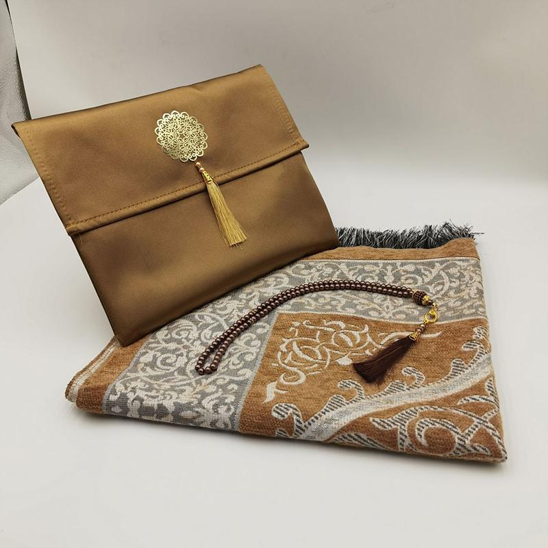 3 шт./комплект, включая молитвенный коврик, исламский мусульманский молитвенный коврик, набор, ближневосточное направление, доступно несколько вариантов