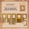 Yuezhen Imprint Времени Ретро Вырубные Стикеры для Дневника - Креативные Рамки и Иллюстрации для Ведения Дневника