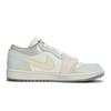 Jordan Air Jordan 1 Винтажные Баскетбольные Кроссовки Женские Низкие Бежевый/Белый/Серый/Синий/Зеленый IH7323-100(Team80-S-BOX)