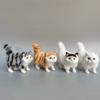 Cute Faux Plush Simulation Cat Animal Model Crafts Car Ornaments Gifts Home Decoration Children's Birthday Party Gift Supplies