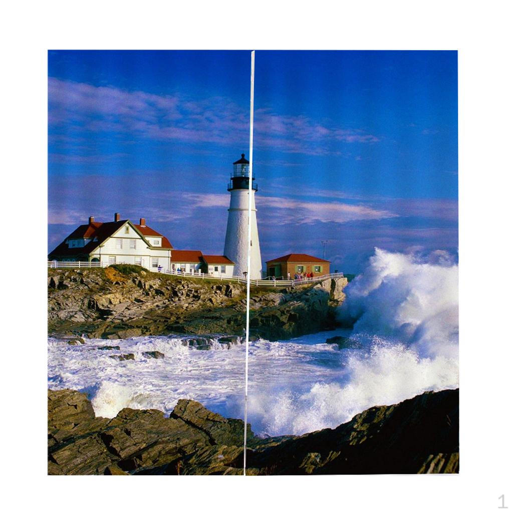 3D шторы 2 панели для декора гостиной спальни, люверс/окно, 65x59 дюймов