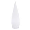 Lampadaire Extérieur Sans Fil CLASSY Blanc Polypropylène H120CM