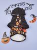 Halloween Print Dog Hoodie & Cat Sweatershirt Party Costume Winter Hooded Shirt