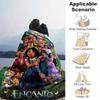 1pc Encanto Movie Poster Inspired Cartoon Blanket, Colorful Home Decorative Throw Blankets for Friends and Family, Perfect Gift for Family R