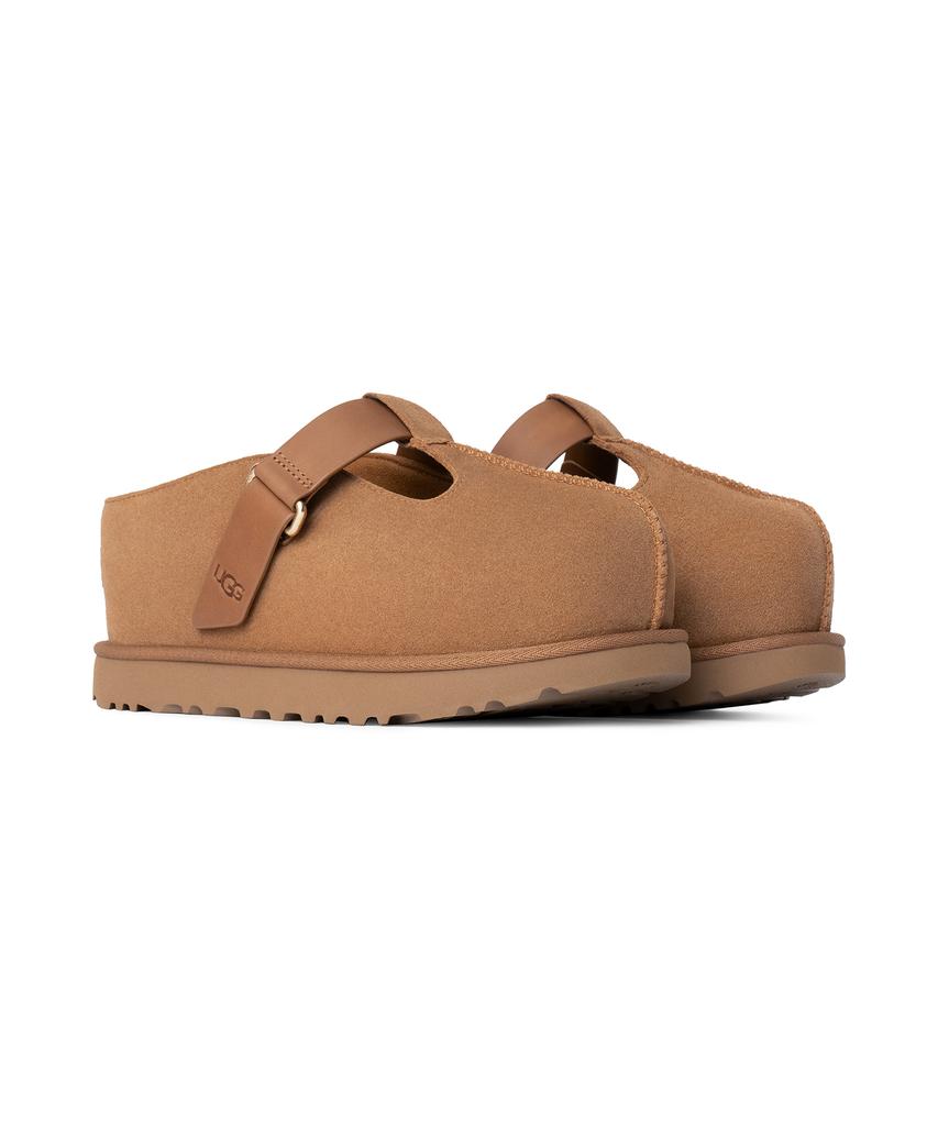 Ugg [Women] Mary Jane Casual Platform Boots (Golden Star High Clogs) - Chestnut / 1167550-Che