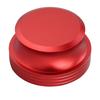 Durable Aluminum Record Weight Clamp for LP Vinyl Metal Disc Stabilizer (Red)