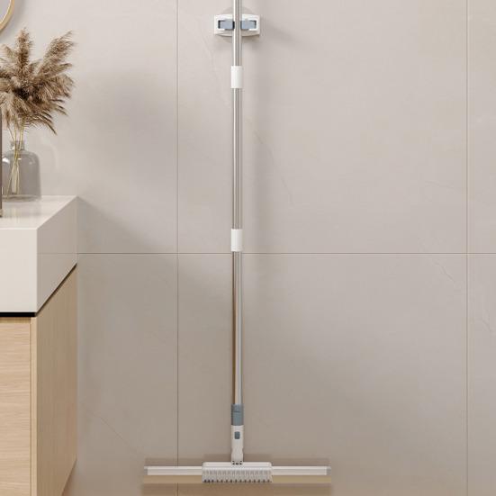 1/2/3 шт. держатель для швабры для ванной комнаты настенное крепление прочная несущая простая установка вешалка для метлы