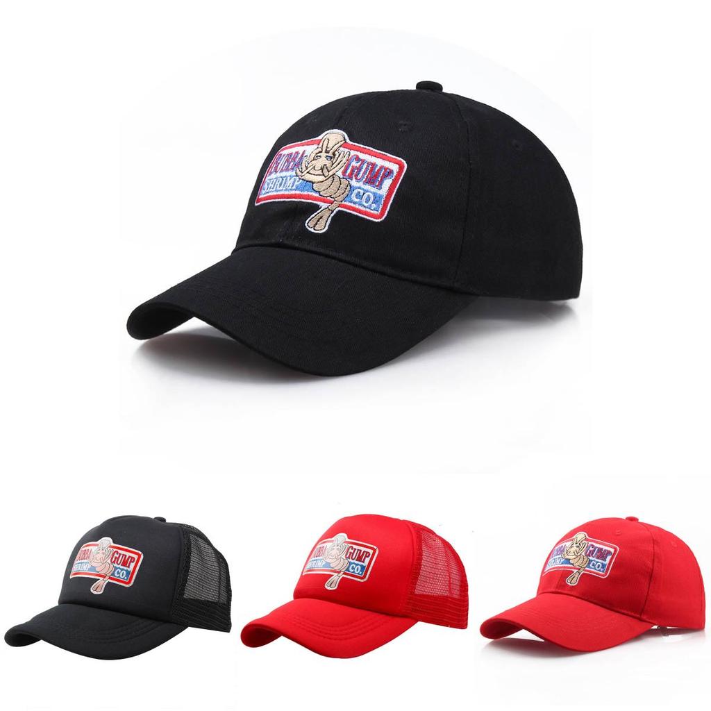 Versatile Forrest Gump Bubba Gump Hat Shrimp Co. Embroidered Hat Unisex Fashion