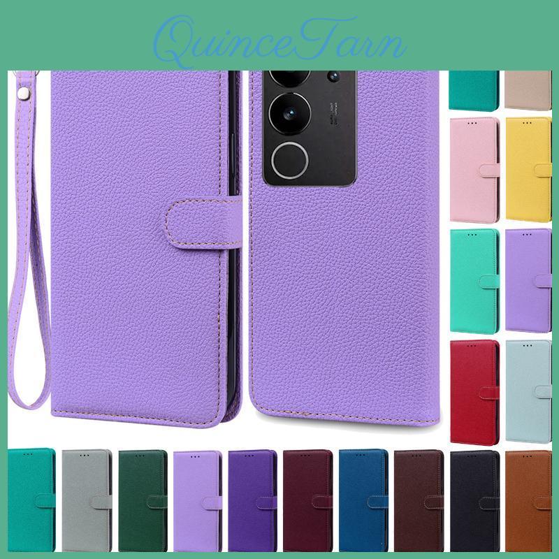 V29 For Case Vivo Lite V29 5g V 29 Pro Case Leather Wallet Flip Case For Vivo V29e Cover Coque Fundas For Vivo V29 Lite Case