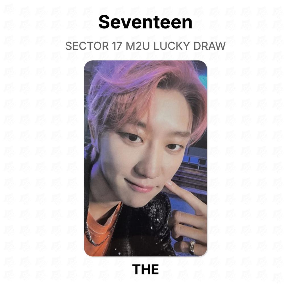 Seventeen СЕКТОР 17 M2U Розыгрыш Официальная фотокарточка
