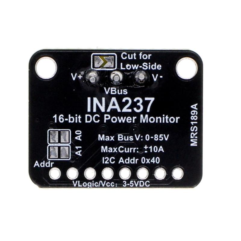 INA237 85V 10A 16 Bit Current/ Power Monitoring Module For Solar Energy Battery Industrial Solar Application