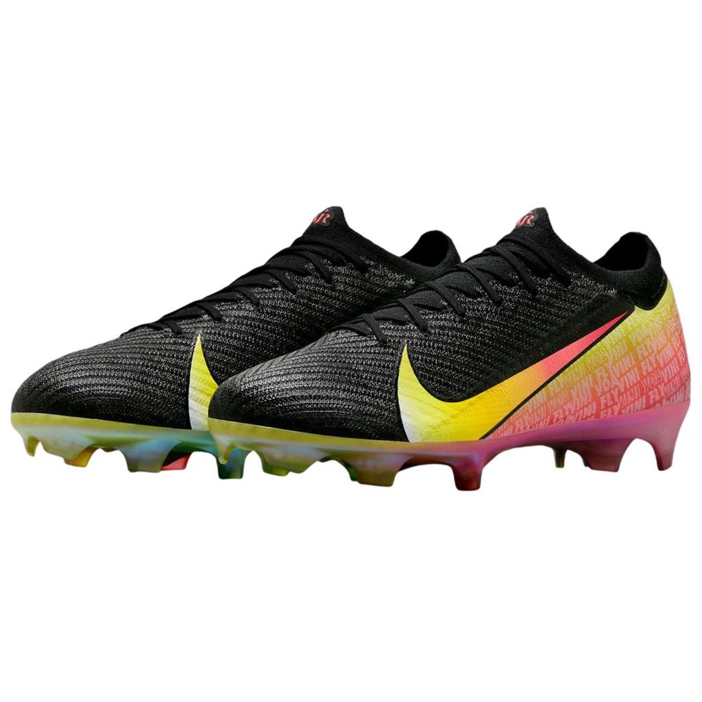 Вини Джуниор. x Nike Zoom Mercurial Vapor 16 Elite FG Vini Fly, Vini Voa Кроссовки Унисекс Черный Green-Spark Soar IB2356-001