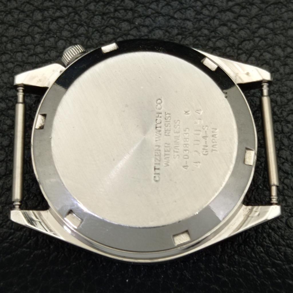 Б/У АВТОМАТИЧЕСКИЕ МУЖСКИЕ ЧАСЫ CITIZEN 8200 JAPAN DAY&DATE СИНЕГО ЦИФЕРБЛАТА a432592-2 R112-a432592
