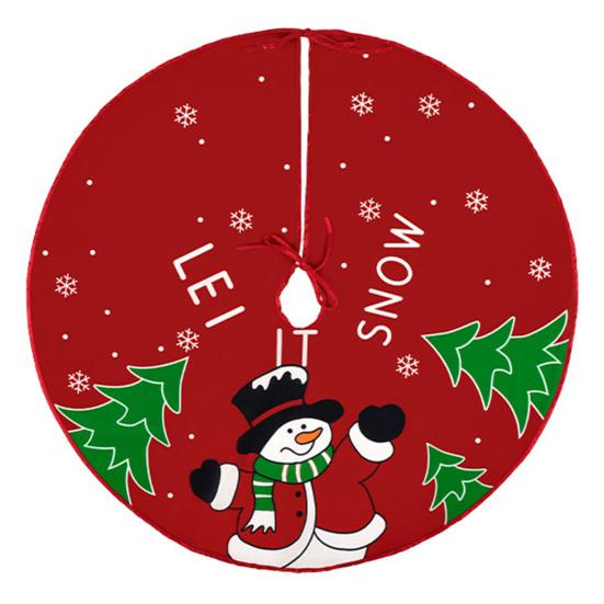 Превосходная юбка в виде рождественской елки, тонкая работа, низ из конопли, Санта-Рождество