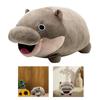 Очаровательная плюшевая игрушка карликовый гиппопотам, мягкая подушка в виде гиппопотама для детей и взрослых, подарок