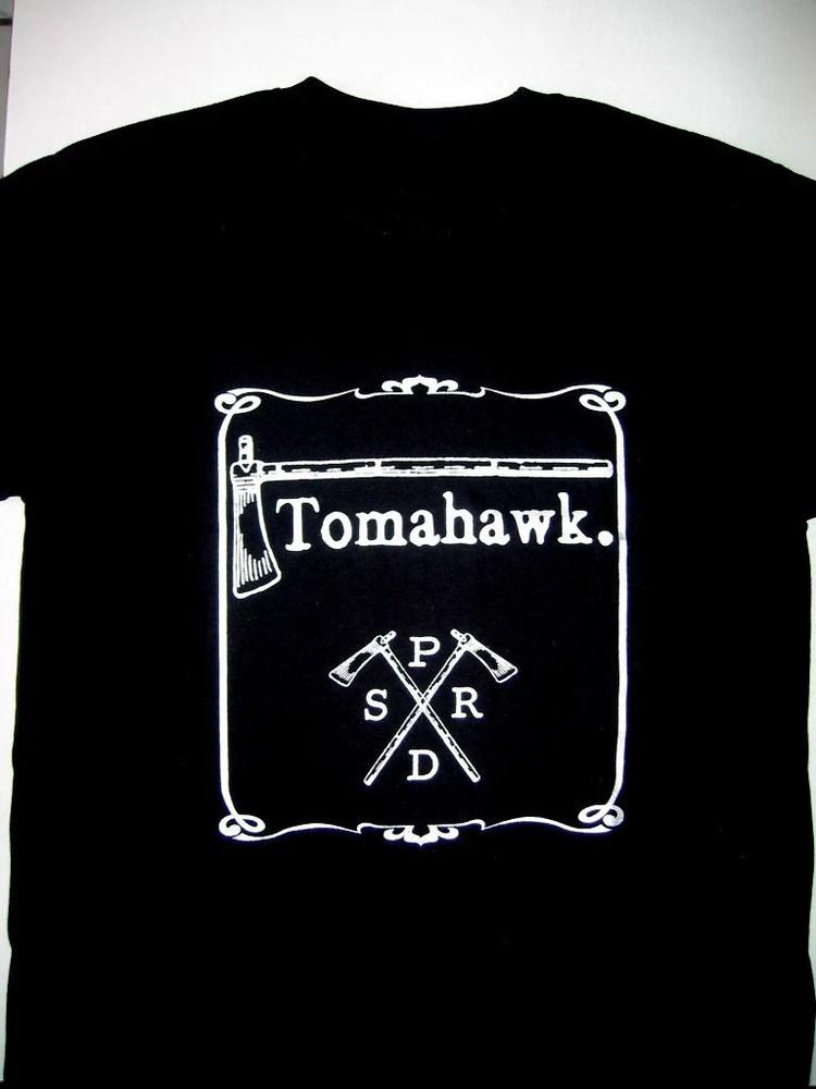 Vtg Tomahawk Band Album Music Cotton Black All Size For Men Unisex T-Shirt