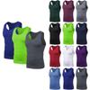 Mens 3 Pack Quick Drying Compression Shirt Slimming Body Shaper Vest Workout Tank Tops Abs Abdomen Undershirts
