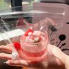 Имитация стаканчика для молочного коктейля Игрушка-сквиш Медленный отскок Помощь для концентрации Расслабление Черника Манго Банан Персик Фруктовый молочный коктейль Игрушка для снятия стресса