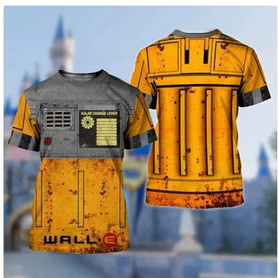 Wall-E Робот из вымышленной галактики 3D Футболка Лучшая цена Американский размер Подарок на Хэллоуин