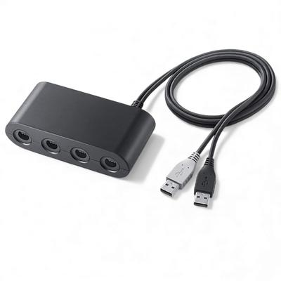 [K&SGAMER] Адаптер для подключения контроллера GameCube к Switch 1 и 2, Wii U и Super Smash Bros.
