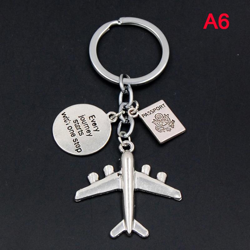 1 шт. брелки с изображением самолета Земли, независимо от того, где подвеска, дорожный брелок