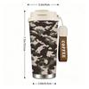 Camouflage Print Reusable Stainless Steel Insulated Coffee Tumbler Walled Vacuum Thermal Cup for Hiking Camping Travel Office