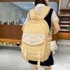 New High-value Korean Ins Fresh and Sweet Macaron Backpack, Simple and Lightweight Backpack for Junior High School Students