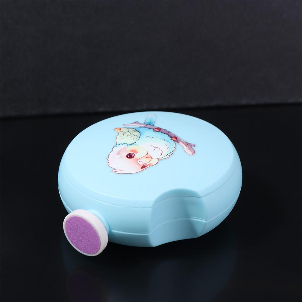 Round Electric Parrot Nail Trimmer Low Noise Bird Nail Cutter for Small Pet Dog Cat