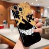 Для iPhone 16 Samsung S23 S22 A23 A52 A33 Huawei Honor Xiaomi Redmi OPPO Vivo Креативный дизайн улыбающегося лица Жесткий защитный чехол для телефона с полным объективом