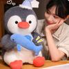 Adorable Penguin Plush Toy Soft Ocean Animal Cuddly Doll For Children And Kids