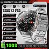Новые УМНЫЕ ЧАСЫ TANK Ultra 1000 мАч Мужские 1,73" HD AMOLED GPS 10ATM Компас для плавания Барометр BT-звонки Военные умные часы