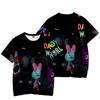 Dandy's World Printing Women Men Anime Tshirt Casual Breathable Tshirts Funny Cartoon Loose Tees Shirts Street Oversized T-Shirts Man