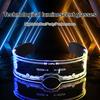 LED Glasses 7 Color 12 Modes Cyberpunk Eyeglasses Flashing Light Up Eyewear for Halloween Cosplay Party Bar