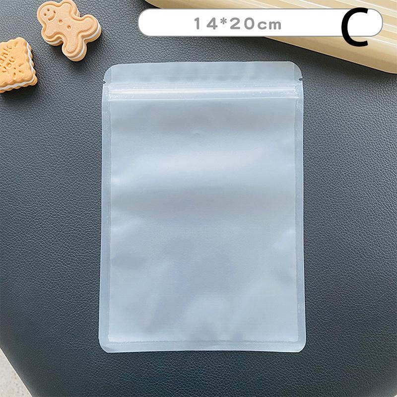10 Pcs Multicolour Heat Sealable Flat Pouches Ziplock Mylar Bag Small Plastic Zip Lock Aluminum Foil Package Bags Card Film