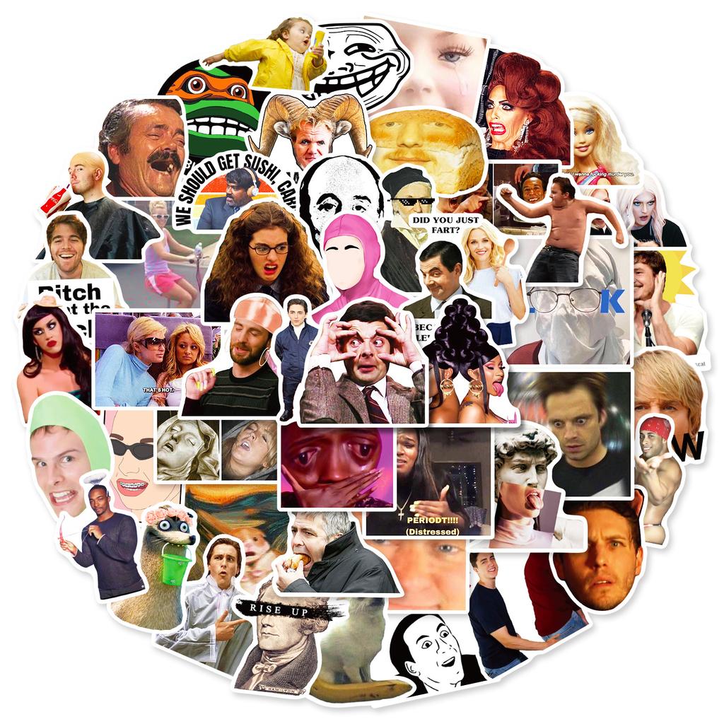 50Pcs New Stickers Cute Stickers Notebook Mobile Phone Stickers