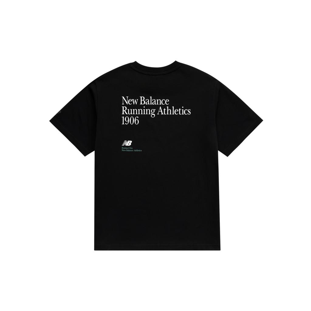 New Balance SS23 Футболка с втачным рукавом Мужская Черная 5ED25433-BK