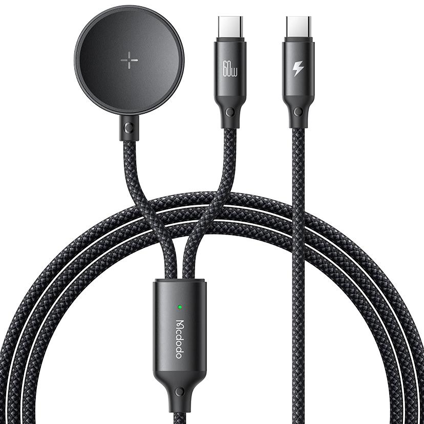 Mcdodo Inductive Charger For Samsung Galaxy Watch 2In1 Usb-C Laptop Cable