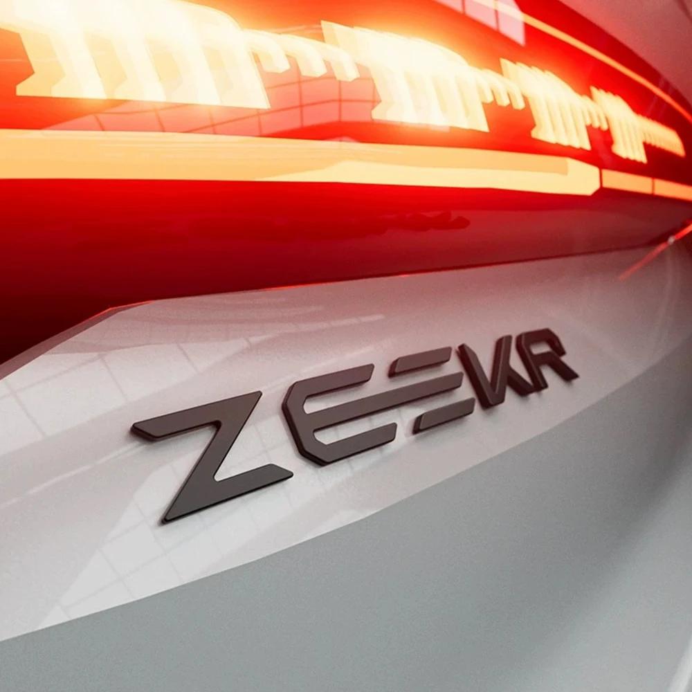 AAXU1 Для Zeekr 7X 001 007 Автомобильный Логотип Персонализированная Модификация Матовый Металл Логотип Автомобиля Модный Стиль Черненый Декоративный Логотип