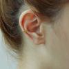 Shertz Double Line Cubic Earcuff (14k)