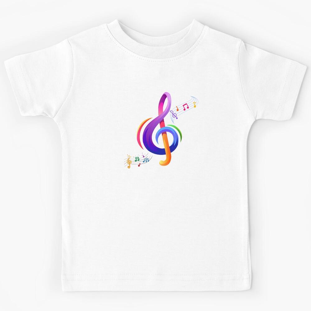 Music with design Kids T-Shirt
