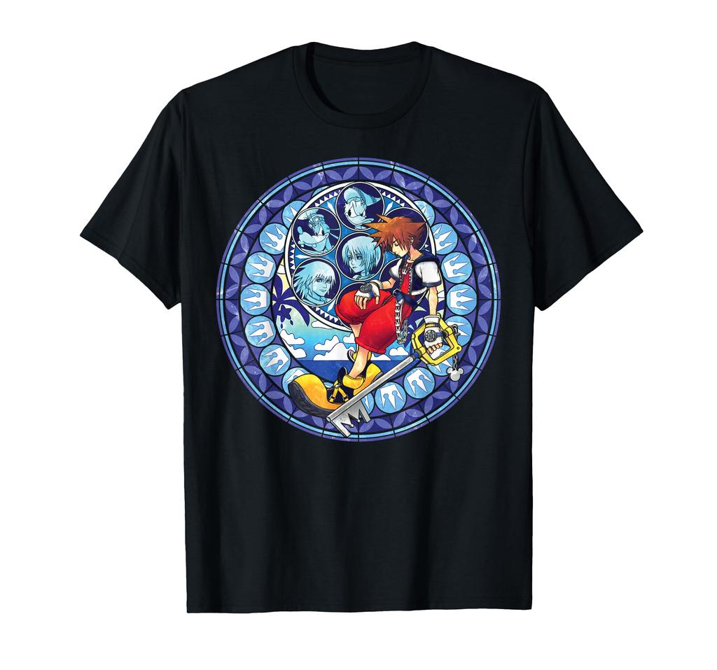 Disney Kingdom Hearts Sora Stained Glass T-Shirt