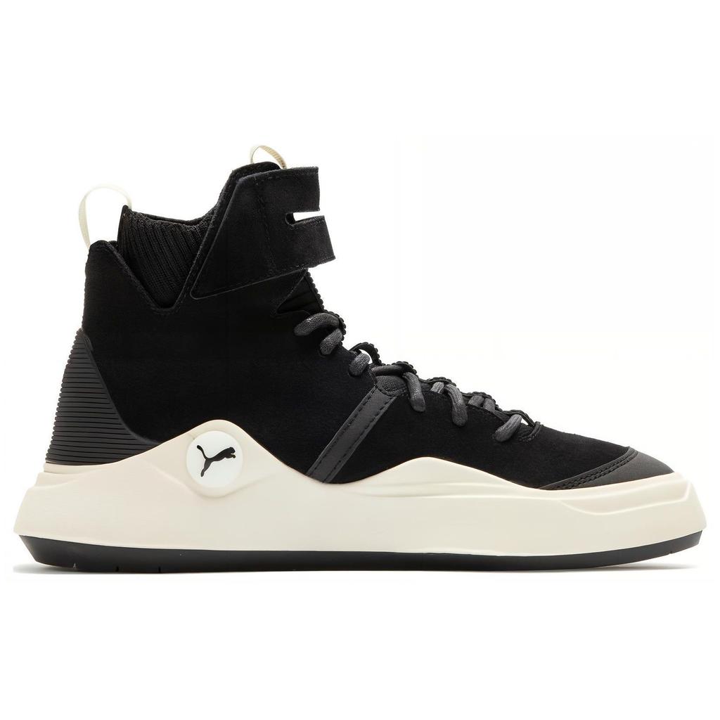 Puma Abyss Solstice Sd Кожаные кроссовки-мидтопы Унисекс Кроссовки Черный Белый 391903-01