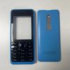 Корпус Чехол для мобильного телефона Nokia 301 с двумя SIM-картами чехол-обложка с английской клавиатурой сменные детали