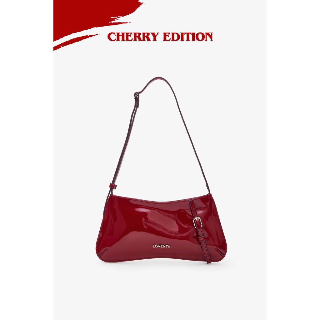 Сумка через плечо с поясом Темно-Бордовый Красный Eleanor