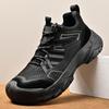 2025 labor insurance shoes мужские уличные походные ботинки весенне-осенние сетчатые дышащие износостойкие походные ботинки легкие повседневные ботинки