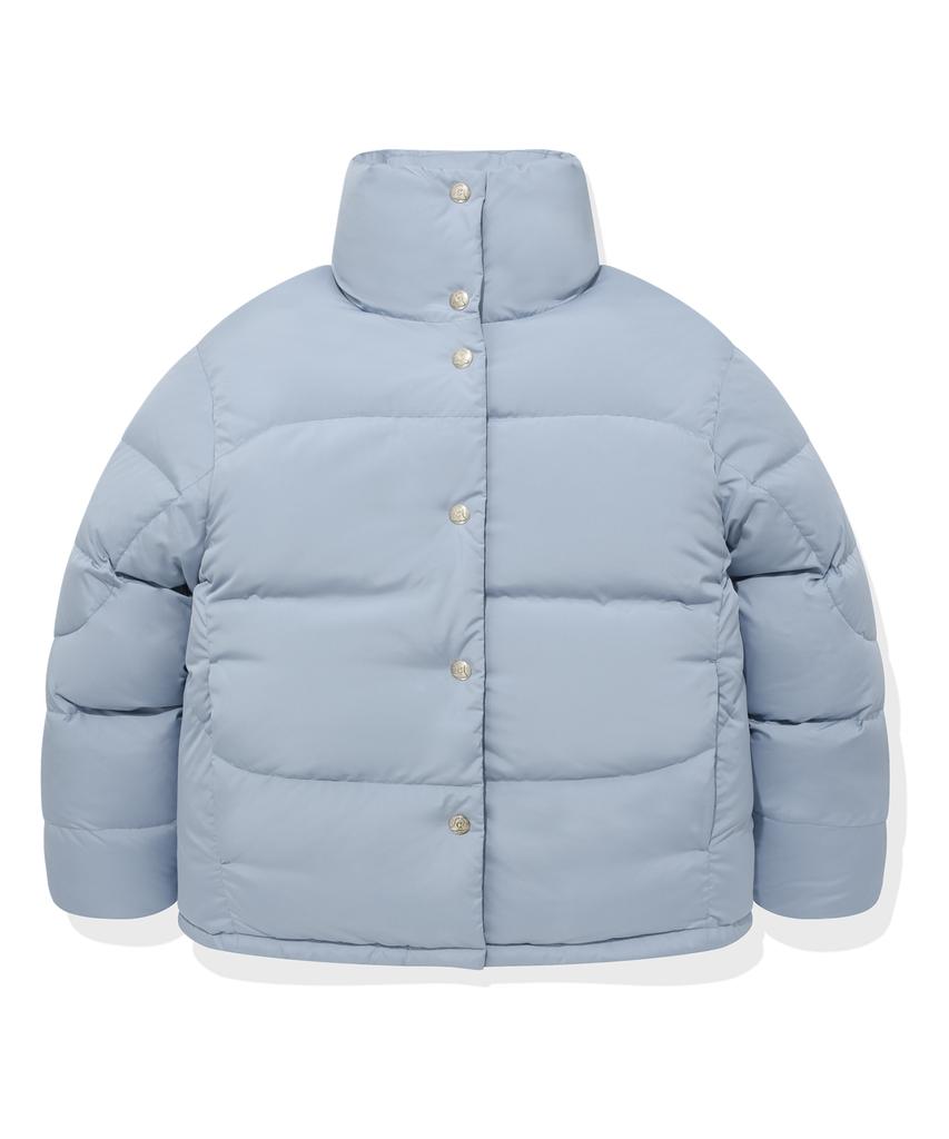 COVERNAT [Covernat X Wrangler] Высокий воротник Коллекция-коллаборация Утиный пух Небесно-голубой