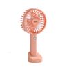 Mini ventilador de mano portátil para escritorio, enfriador de aire recargable para estudiantes