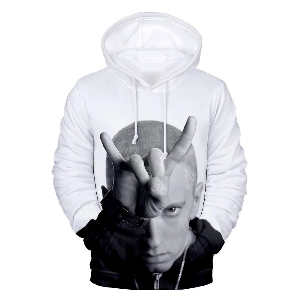 Rapper-Themed 3D-Printed Hoodie – Men’s Casual Street-Style Oversized Fleece-Lined Pullover, Hip-Hop Inspired Sportswear